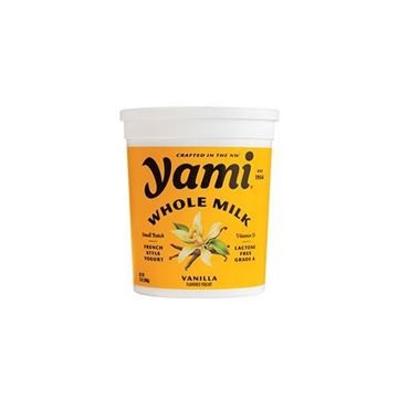 Yami Whole Milk Vanilla Yogurt - 32 oz.