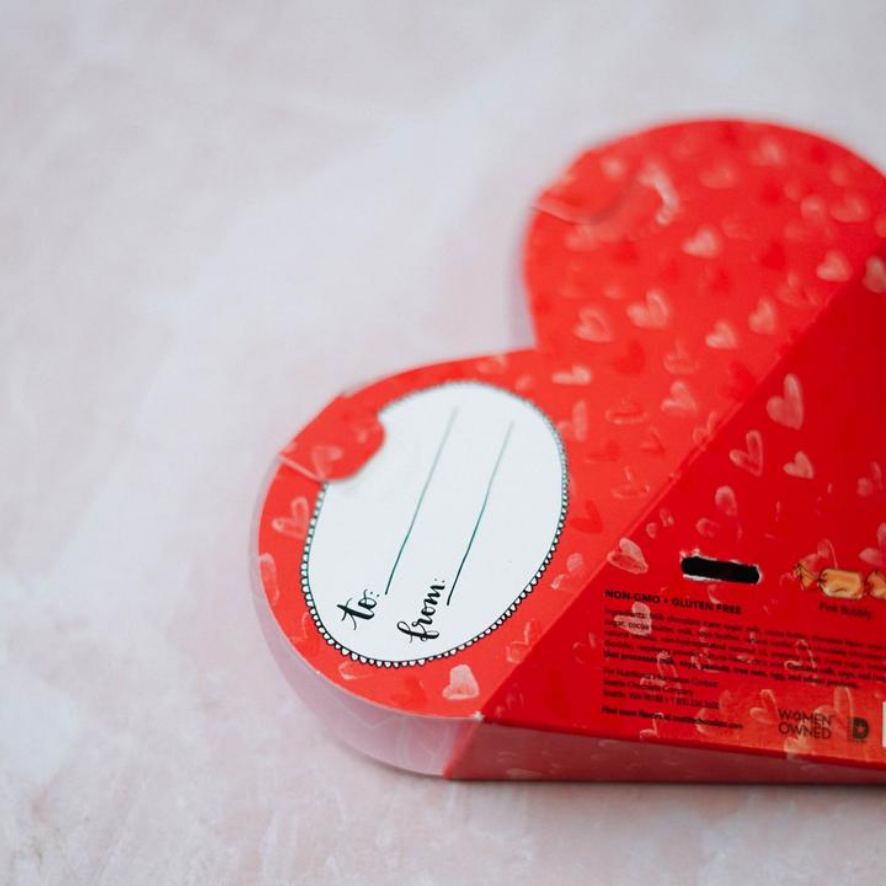 Seattle Chocolate Valentine Heart Truffle Box