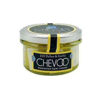 Chevoo Goat Cheese with Dill Pollen & Garlic - 4 oz.