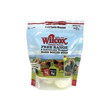 Wilcox Free Range Hard-Boiled Eggs - 6 count