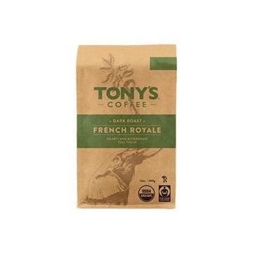 Tony's Organic French Royale Ground Coffee - 12 oz