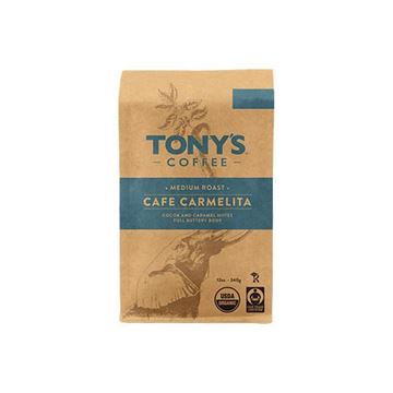 Tony's Organic Cafe Carmelita Ground Coffee - 12 oz