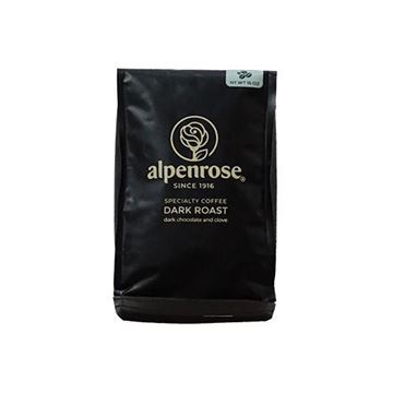 Alpenrose Dark Roast Whole Bean Coffee - 16 oz