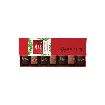 Fran’s Gray & Smoked Salt Caramels - 7 count