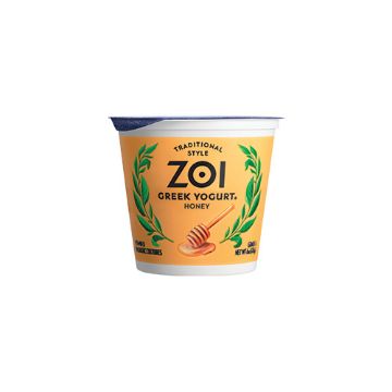 Zoi Honey Greek Yogurt - 6 oz.