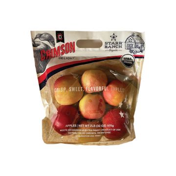 Organic Crimson Delight Apples - 2 lbs.