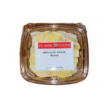 Classic Foods Spinach & Cheese Ravioli - 16 oz