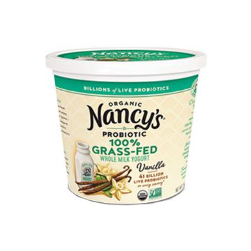 Nancy's Organic Grass Fed Whole Milk Vanilla Yogurt- 24 oz