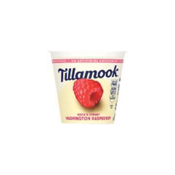 Tillamook Washington Raspberry Low Fat Yogurt – 6 oz