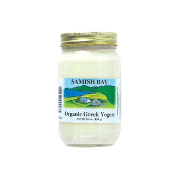 Samish Bay Organic Greek Yogurt – 16 oz.