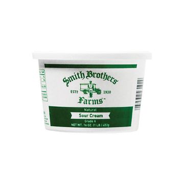 Smith Brothers Farms Natural Sour Cream - 16 oz