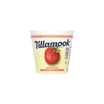 Tillamook Oregon Strawberry Low Fat Yogurt - 6 oz.