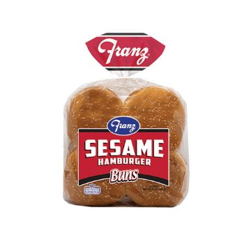 Franz Sesame Hamburger Buns - 8 count