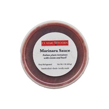 Classic Foods Marinara Sauce - 16 oz