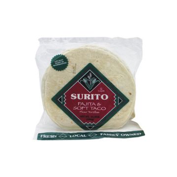 Surito Fajita & Taco Flour Tortillas - 12 count