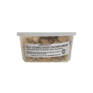 Carso's Pasta Co. Diced Grilled Chicken Breast - 8 oz