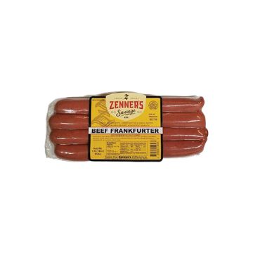 Zenner’s Beef Frankfurters - 1 lb.