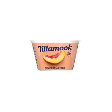 Tillamook California Peach Greek Yogurt - 5.3 oz