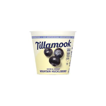 Tillamook Mountain Huckleberry Low Fat Yogurt - 6 oz