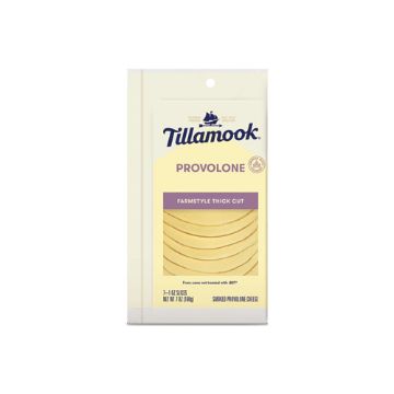Image of Tillamook Smoked Provolone Cheese Slices