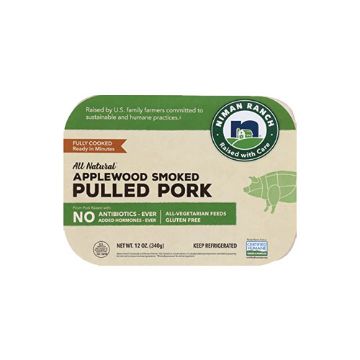 Niman Ranch Applewood Smoked Pulled Pork – 12 oz. 