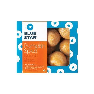 Blue Star Pumpkin Spice Donut Bites – 12 oz.