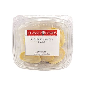 Image of Classic Foods Pumpkin Asiago Ravioli - 16 oz