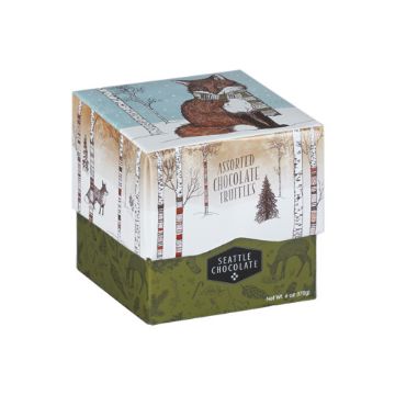 Seattle Chocolate Woodland Fox Gift Box - 6 oz.