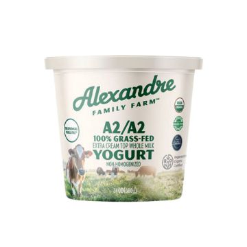 Alexandre A2 Organic 100% Grass-fed Yogurt - 24 oz