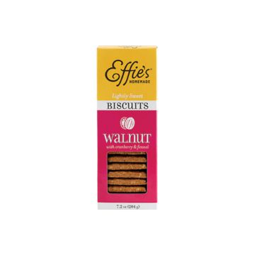 Effie's Walnut with Cranberry & Fennel Biscuits - 7.2 oz