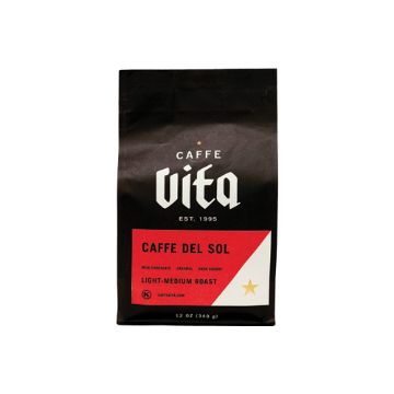 Caffe Vita Caffe Del Sol Whole Bean Coffee - 12 oz