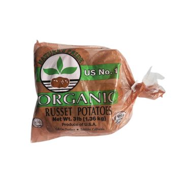 Organic Russet Potatoes - 3 lbs
