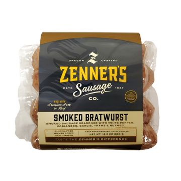 Zenner’s Smoked Bratwurst – 12 oz