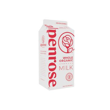 Alpenrose Organic Whole Milk - Half Gallon