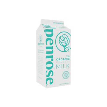 Alpenrose Organic Lowfat 1% Milk - Half Gallon