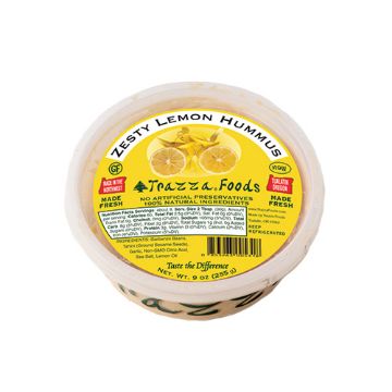 Trazza Zesty Lemon Hummus - 9 oz