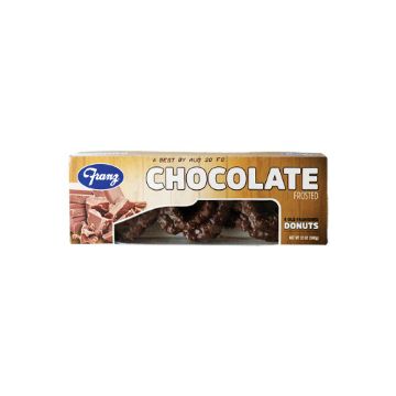 Franz Old Fashioned Frosted Chocolate Donuts - 6 count