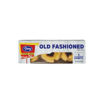 Franz Old Fashioned Glazed Donuts - 6 count