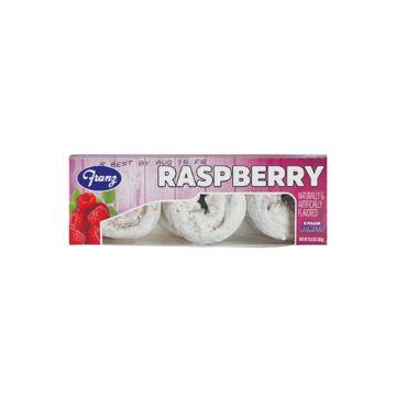 Franz Powdered Raspberry Filled Donuts - 6 count