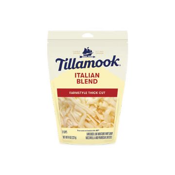 Tillamook Italian 2 Cheese Shredded - 8 Oz
