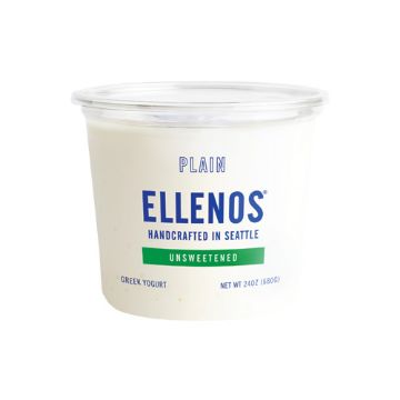 Ellenos Unsweetened Plain Greek Yogurt - 24 oz