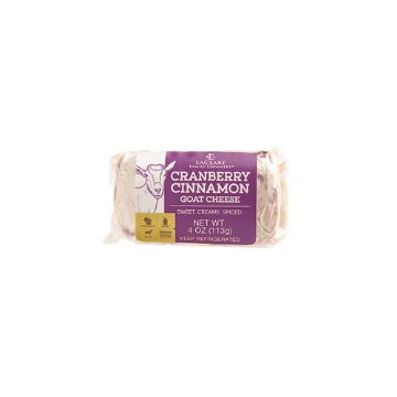 LaClare Family Creamery Cranberry Cinnamon Goat Cheese Log - 4 oz
