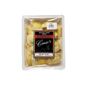 Carso's Pasta Co. Five Cheese Ravioli - 12 oz