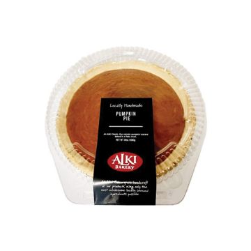 Alki Bakery Pumpkin Pie - 8 Inch