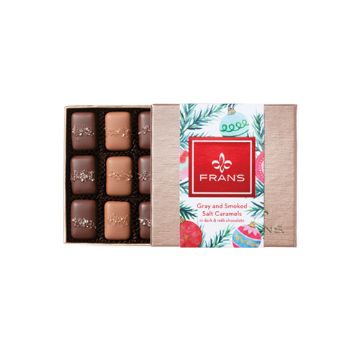 Fran’s Gray & Smoked Salted Caramels  - 12 count