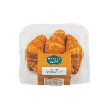 Marsee Baking Butter Croissants - 4 ct