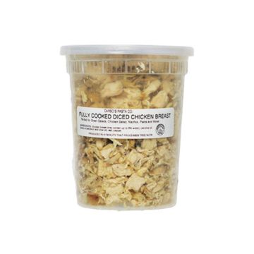 Carso’s Pasta Co. Diced Grilled Chicken Breast - 16 oz