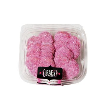 Little Rae’s Pink Heart Shortbread Cookies – 9 oz
