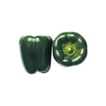 Organic Green Pepper - 2 ct