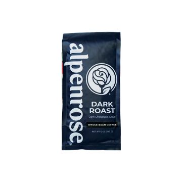 Alpenrose Dark Roast Whole Bean Coffee - 12 oz